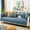 BLUE, variant on Bohemian Chenille Sofa Cover - Non-Slip Geometric Pattern L-Shaped Sectional Couch Covers, Furniture Protector, Pet-Friendly, Home Decor（Blue）