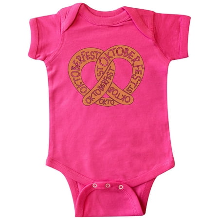 

Inktastic Oktoberfest pretzel Gift Baby Boy or Baby Girl Bodysuit