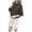 Black, variant on Vedolay Womens Tops Long Sleeve Fall Long Tunic Tops for Leggings Casual Flowy Blouse Sweatshirts Brown,One size