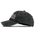 thumbnail image 7 of HNMKIU Dog Mom Embroidered Baseball Cap Adjustable Washed Sun Hat For Women Outdoor Casual Wear Black,One Size, 7 of 7