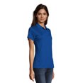 thumbnail image 5 of Hanes Womens Sport Cool DRI Performance Polo, XL, Deep Royal, 5 of 5