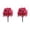 A001- Hot Pink, variant on Outdoor Decorations for Yard, 2 Pcs 20X14 Inch Purple Pink Morning Glory Yard Stakes, Faux Outdoor Flowers for Lawn and Garden, Artificial Flowers for Decoration Outdoor Decor