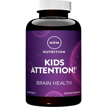 MRM Kids Attention Softgels, 90 Ct