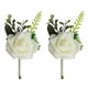 thumbnail image 1 of 2pcs PE Ramilletes de Flores Artificiales Y Ramilletes de Flores para El, 1 of 9