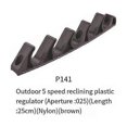 thumbnail image 3 of Adjustment Brackets Compatible with Chaise 5-Position Backrest Adjuster Compatible with Outdoor Patio Lounge Plastic Ho, 3 of 5