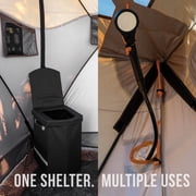 Gazelle® Tents Privacy Shower Tent, No Assembly, Camp Shower, Camp Restroom, Mojave Sunset, GT100MS