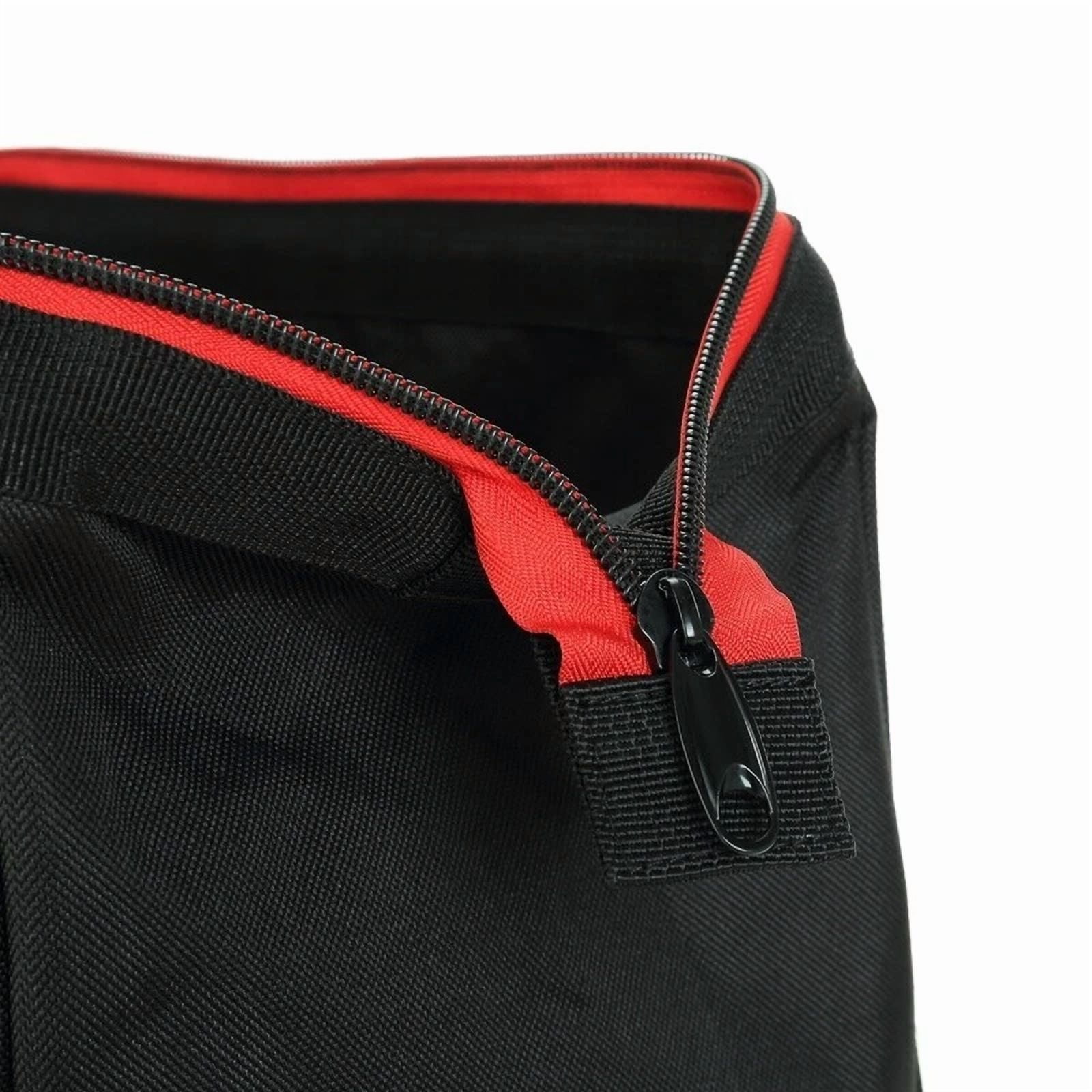 Durable Tool Bag W/ Zipper Closure 3 External Pockets Multi-Purpose Organization