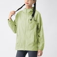 thumbnail image 7 of Hvyesh Womens Mens Cycling Rain Jackets UPF 50+ Sun Protection Jacket Lightweight Running Hooded Sun Jacket Zipper Quick Drying Workout Coats, 7 of 7