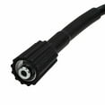 thumbnail image 3 of Graflsoa 50ft High-Pressure Washer Extension Hose with Adapter, 5800 PSI, Kink-Resistant, Compatible with Gasoline & Electric Pressure Washers, M22-14mm Fittings, PVC & Stainless Steel, Black, 3 of 6