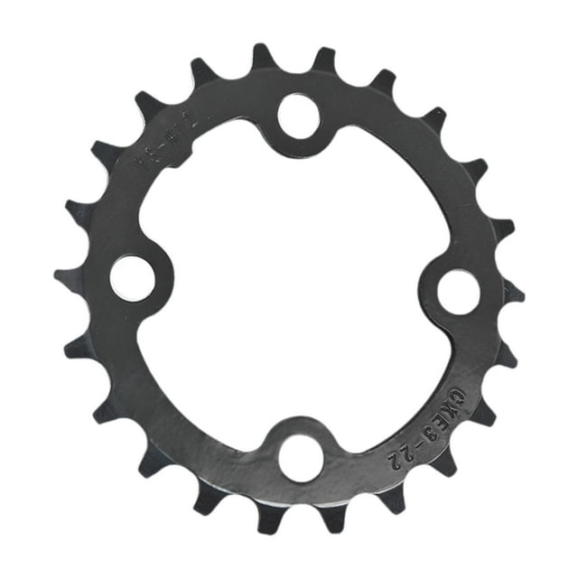 Siruishop Bike Chain Repai Tools 22T Supplies Narrow Wide Chain Single Black