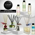 thumbnail image 3 of Lovspa Reed Diffuser Set Sparkling Citrus Scented Oil Diffuser With Sticks Home Fragrance Accessories For Bathroom Shelf Decor Aroma Diffusers For Home Or Office Desk Usa Made, 3 of 4