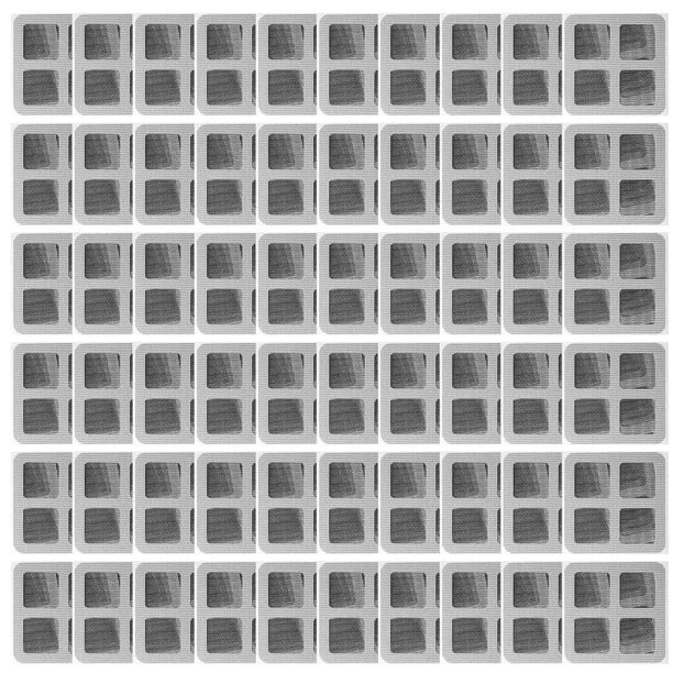 pstuiky Filtro para lavabo de baño, filtro de desagüe para baño, antiatascos para cocina, adhesivo para suelo (10/30/60/90 unidades)