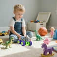 thumbnail image 3 of BESTSKY Toy Cars,Plastics Pull Back Cars,Four Wheel Drive Performance Cars Toys,orange1, 3 of 5