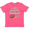 thumbnail image 3 of Inktastic PopPop Football Watching Grandson Gift Youth T-Shirt, 3 of 5
