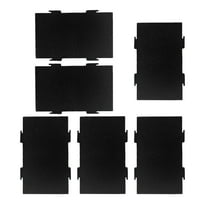 Activated Charcoal Filters for Microwave Oven Compatible with Kitchen Aid Whirlpool Over The Range Microwave W11282981, 6 Pack