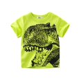 thumbnail image 2 of 5-6TO2023 Verano Niños Camiseta de dibujos animados en 3d para niño Estampado de animales Dinosaurio Tiburón Niños Camiseta Niñas Tops Camisetas Dibujos animados Ropa para niños D_o esquí esquí Gafas de esquí, 2 of 2