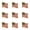Gold, variant on 10Pcs 2 Inch 4th of July Brooches for Women Men USA American Flag Pins - Red White Blue for Veterans Independence Memorial Day Decor - Patriotic Flag Pin for Hats Backpacks Jackets