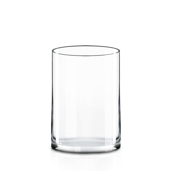 Jarrón cilíndrico de vidrio CYS EXCEL H7 cm D12 cm