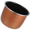thumbnail image 1 of OUNONA 1 Set Simple and Generous Design Metal Rice Cooker Inner Pot 7.1X7.1X4.9In for Dormitory and Kitchen Use, 1 of 6