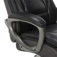 thumbnail image 3 of Pemberly Row Executive Office Chair Black Leather and Gray Mesh, 3 of 17