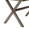 thumbnail image 5 of Dycanpo 59'' Rectangel Outdoor Dining Table,Patio Table for 6,HDPS and Aluminum,Slate Gray, 5 of 8