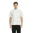thumbnail image 4 of TOPTIE Unisex Short Sleeve Chef Coat Jacket, White, 4 of 8