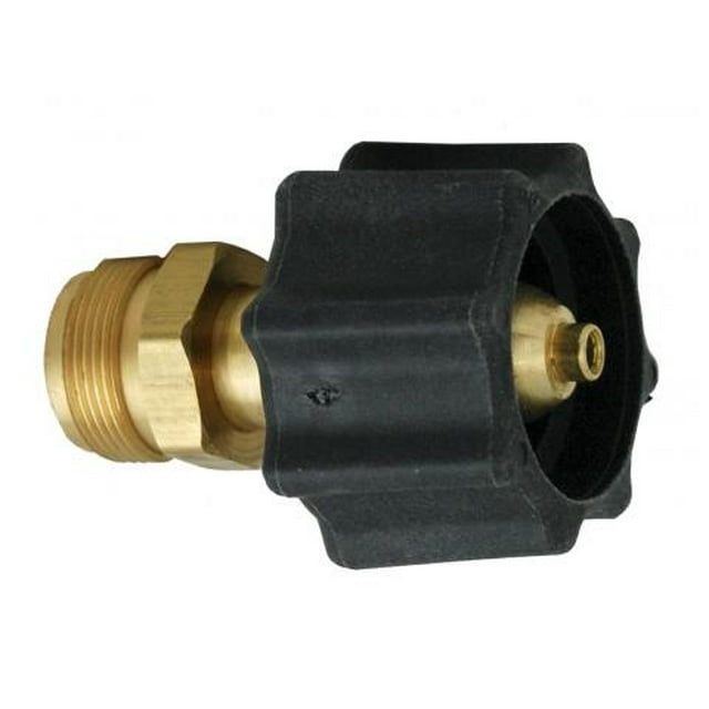 Marshall Excelsior Propane Adapter Fitting ME474 1-5/6 Inch Female ACME x 1 Inch-20 MNPT; Brass; Single