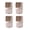 Khaki, variant on Miniature Cotton Tip Dispenser Box With Cap Storage Box for Floss Picks Qtip Holder Dispenser