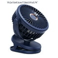 thumbnail image 5 of Clip on Mini Desk Fan Stroller Fan USB Powered Mini Clip on Desk Fan 6Inch, 5 of 20