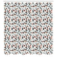 thumbnail image 3 of Ambesonne Geometric Shower Curtain, Hexagons and Cubes, 69"Wx84"L, Multicolor, 3 of 3