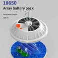 thumbnail image 4 of Jubipavy Outdoor Camping Rechargeable LED Handheld Light Household Power Outage Emergency Light with Solar Charge, 4 of 7