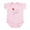 Petal Pink, variant on CafePress - Ladybug Zoe Infant Bodysuit - Baby Light Bodysuit, Size Newborn - 24 Months