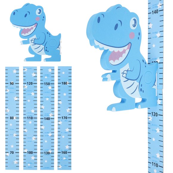 Height Chart for Kids Removable Measuring Chart with 65cm-185cm Scale Cartoon Growth Chart Magnetic Wall Chart Height Measure