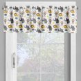 thumbnail image 4 of Ambesonne Cartoon Valance & Curtain, Circus Animals Jumping Art, 55"x30", Multicolor, 4 of 6