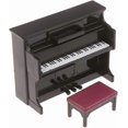thumbnail image 1 of Mini Piano Model Miniature with Chair 1/12 Scale Dollhouse Musical Instrument Ornaments for Dollhouse Furniture Accessories Gift Collection Home Deskt, 1 of 4