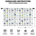 thumbnail image 2 of Blackout Kids Curtains,Colorful Arrow Pattern Childrens Insulated Curtains Set Of 2,Bedroom Essentials,Toddler Room Decor 52x63in(132x160cm), 2 of 5