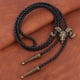 thumbnail image 2 of Cabeza de cabra Western Bolo Tie Traje de vaquero Vintage Hombres Mujeres Collar para Bronce jinwen Corbata Bolo Occidental, 2 of 7