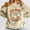 Khaki, variant on WILLBEST hoodie women Womens Daily Home Outdoor Workout Long Sleeve O Neck T Shirt Top Printed Sweatshirt Street Blouse Streetwear saint hoodie