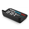 thumbnail image 3 of ZOUSSIQI Head Up Display LED Speedometer Color Projection Speed Warning M7 with GPS OBD Mode EL225#04379, 3 of 9