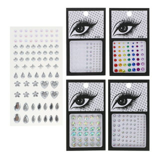  Teenitor Face Gems Hair Pearls Face Rhinestones For Makeup  Festival Face Jewels Hair Jewels