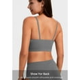 thumbnail image 2 of HBlife Sports Cami Bras Pack for Women - Basic V-Neck Padded Seamless Bras with No Underwire, 2 of 7