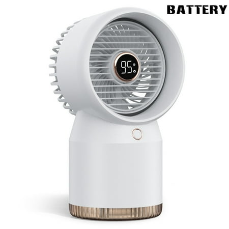 

Misting Fan Spray Humidification with 3 Speed Wind USB Rechargeable for Office