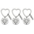 thumbnail image 2 of 3pcs Teachers' Day Gifts Letter Keychain Present For Teacher Anksgiving Day Gift, 2 of 3