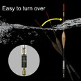 thumbnail image 2 of 6 Pcs Fishing Float Rests Rotation Swivels Flexible Anti Knot No Hurt Lines Professional Fishing Universal Tool Silicone Bobber Holder Stopper Fishing Line Connectors Fishing Tackles, 2 of 7