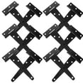 thumbnail image 4 of Miangastore T-Strap Shutter Hinge Zinc Alloy 12Pcs 4.9x2.8in, 4 of 8