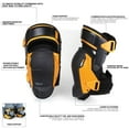 thumbnail image 2 of ToughBuilt - Gelfit Thigh Support Stabilization Knee Pads - Ergonomic Fit - (TB-KP-G3), 2 of 5
