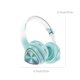 thumbnail image 3 of Auriculares inalámbricos Bluetooth con subwoofer luces LED auriculares deportivos para juegos con orejas - Verde, 3 of 8