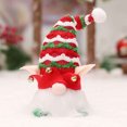 thumbnail image 1 of Teissuly Christmas Decorations with Lights Pendant Knitted Faceless Old Man Doll Luminous Pendant Nordic Old Man Christmas Ornaments Fairy Doll Christmas Ornaments Scene Decoration Props Teissuly WER202310161996, 1 of 5