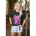 thumbnail image 4 of XOMG POP Music Fan Heart Kinley Women Plus Size Graphic Tee Tees Brisco Brands 2X, 4 of 5