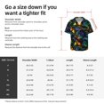 thumbnail image 7 of Vsdgher Retro Truck Print Men's Wrinkle Free Untucked Cuban Shirt Business Casual Button Down Shirts Short Sleeve Shirt, 7 of 7